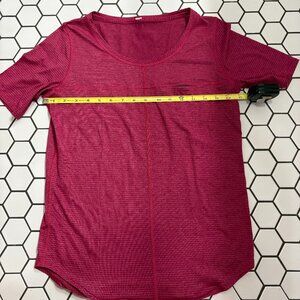 Lululemon Pink Short Sleeve T Shirt Size 4